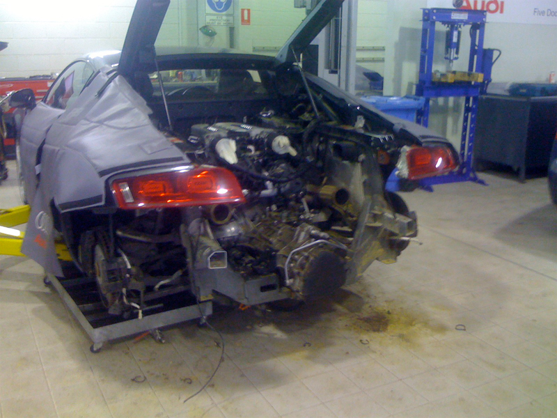 Illustration for article titled Audi R8: Supercar Teardown